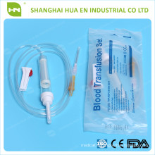 cheapest blood transfusion set made in China 2016 CE ISO